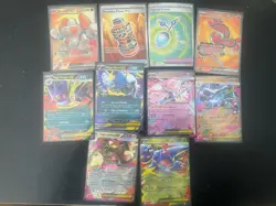 Modern Pokemon Card Binder Lot Collection - Illustration Rare, FA's, Ex’s, Promo - Image 2