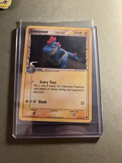 Pokemon TCG Croconaw 27/101 Uncommon Delta Species Dragon Frontiers NM - Image 1