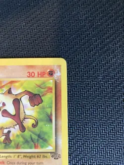 Pokemon Lot (2) Grimer & Mankey 1st Edition Base Pokemon Fossil - Image 4