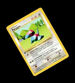 1999 WOTC Pokemon 1st EDITION (SHADOWLESS) PORYGON 39/102! LP - Image 1
