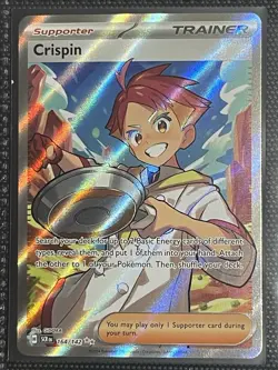 Crispin - 154/142 - Pokemon - Stellar Crown - Full Art Rare - Image 1