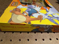 Pokemon Reshiram & Charizard GX Premium Collection Box Sealed - 10 Booster Packs - Image 3