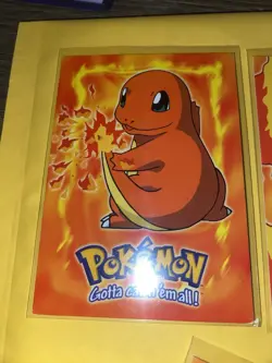 Topps Charmander E4 Charmeleon E5 Charizard E6 Holo Movie 1999 Pokemon - Image 4