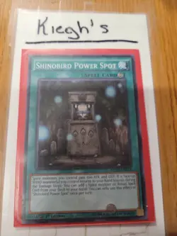 Yugioh - Shinobird Power Spot *1st Edition - MP17-EN214* - Image 1