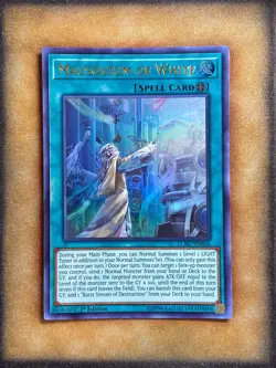 Yugioh Mausoleum of White LCKC-EN036 Ultra Rare 1st Ed NM - Image 1