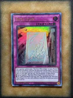Yugioh True Light MP21-EN255 Ultra Rare 1st Ed LP - Image 1