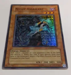 Night Assailant CP01-EN005 Super Rare NM Champion Pack Game One Yu-Gi-Oh! YUGIOH - Image 2