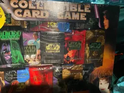 SEALED Star Wars Collectible Card Game Box by Vintage Sports Cards DECIPHER - Image 1
