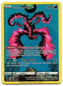 Galarian Moltres SWSH284 - Black Star Promo Pokemon TCG 2023 Holo - NM Card - Image 1