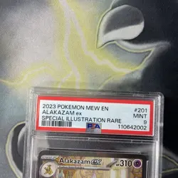 Pokemon Alakazam EX TCG Scarlet & Violet 151 Card 201/165 SIR ENGLISH - PSA 9 - Image 2