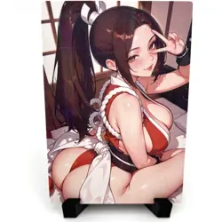 Fatal Fury Mai Shiranui Sexy Anime Waifu Girl Lewd Goddess Story ACG Art Card - Image 1