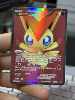 Victini 98/101 Noble Victories 2011 Full Art Holo Rare Pokemon Card TCG - Image 3