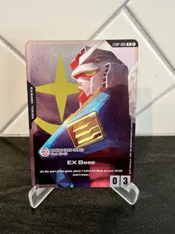 EX Base EXBP-005 Gundam TCG Bandai Card Games Fest 25-26 Stamped Exclusive Promo - Image 1