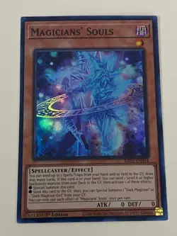 Yugioh - Magicians' Souls x 3 - 1st Edition Super Rare NM - Free Holo Card B - Image 4