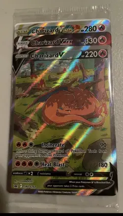 Charizard UPC Ultra Premium Collection 3 Promo Cards Sword and Shield - SEALED - Image 2