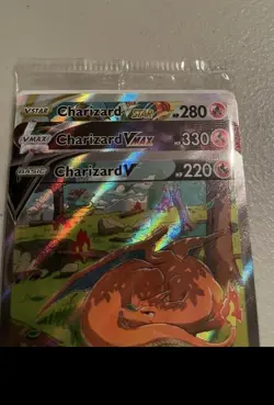 Charizard UPC Ultra Premium Collection 3 Promo Cards Sword and Shield - SEALED - Image 3