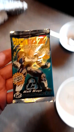 Dragon Ball Z Cell Saga Unlimited 12 Card Booster Pack Vegeta Art DBZ - Image 2