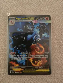 Mega Charizard x EX 125/094 Me02: Phantasmal Flames Holo Full Art Chase Card - Image 1