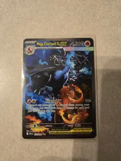 Mega Charizard x EX 125/094 Me02: Phantasmal Flames Holo Full Art Chase Card - Image 2