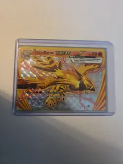 Talonflame Break 21/114 XY-Steam Siege Holo Pokemon Card TCG Rare NM - Image 1