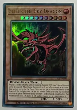 Slifer The Sky Dragon LDK2-ENS01 (NM) Ultra Rare Limited Edition YuGiOh! Card - Image 1