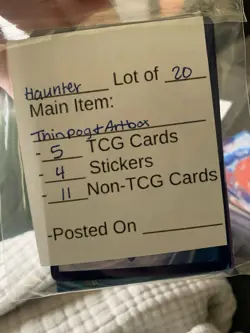 Pokemon Lot of Cards and Stickers All Haunter #93 Haunter Only Pokemon Lot of 20 - Image 2