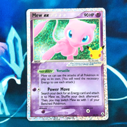 Mew ex - 88/92 - Ultra Rare 25th Celebrations Classic Set - Pokemon Card - NM - Image 1