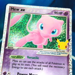 Mew ex - 88/92 - Ultra Rare 25th Celebrations Classic Set - Pokemon Card - NM - Image 2