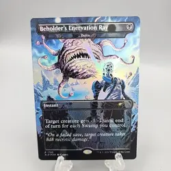 MTG Beholders Enervation Ray SLD 1793 Foil Secret Lair x Dungeons & Dragons - Image 1