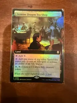 Jasmine Dragon Tea Shop Extended FOIL MTG Avatar: TLA Magic the Gathering - Image 1