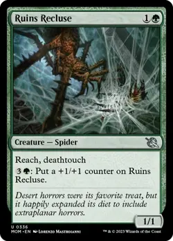 Hero Deal, English - 4 x MTG Ruins Recluse March of the Machine - Image 1