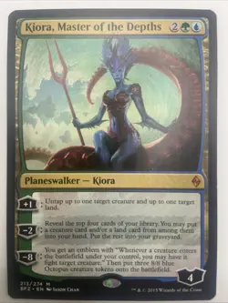 MTG Singles - Kiora, Master of the Depths Battle for Zendikar B340 - Image 1