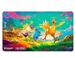 Final Fantasy HoloFoil Playmat (Running Chocobos) - Ultra Pro - MTG - Image 1