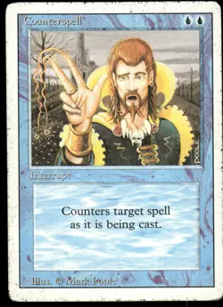 1x Counterspell - Revised Edition - NM - MTG - Image 1