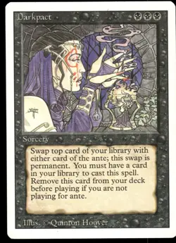 1x Darkpact - Revised Edition - NM - MTG - Image 1