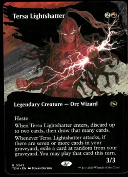 1x Tersa Lightshatter (Borderless) - Tarkir: Dragonstorm - NM - MTG - Image 1