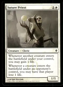 1x Suture Priest - New Phyrexia - NM - MTG - Image 1