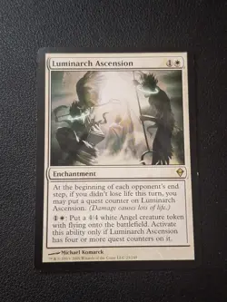 MTG Luminarch Ascension Zendikar Magic the Gathering - Image 1