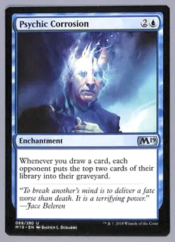 Psychic Corrosion - 68 - Core Set 2019 (M19) MTG - Image 1