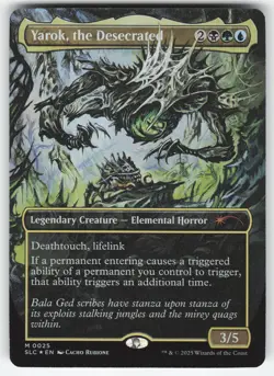 Yarok, the Desecrated FOIL 25 M MTG Secret Lair Countdown Kit NM - Image 1