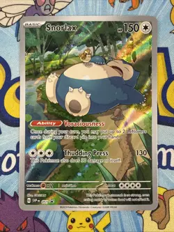 Pokemon TCG Snorlax SVP 051 Scarlet & Violet 151 Black Star Promo NM - Image 1