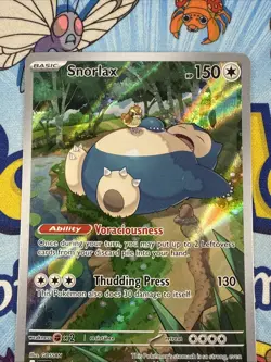 Pokemon TCG Snorlax SVP 051 Scarlet & Violet 151 Black Star Promo NM - Image 2