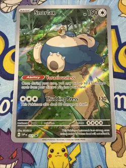 Pokemon TCG Snorlax SVP 051 Scarlet & Violet 151 Black Star Promo NM - Image 3
