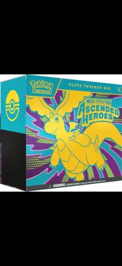 2x Presale Pokemon TGC Mega Evolution Ascended Heroes Regular Etb ???? - Image 1