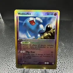 Pokemon Wobbuffet 26/100 EX Sandstorm Reverse Holo Rare NM-MINT+ - Image 1
