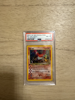 2001 RARE Pokemon 1st Edition Ho-Oh Neo Revelation, PSA NM MT 8 - Image 2