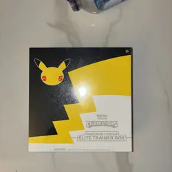 Pokemon TCG Celebrations 25th Anniversary Pokemon center Elite Trainer Box ETB - Image 1