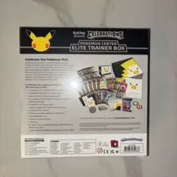 Pokemon TCG Celebrations 25th Anniversary Pokemon center Elite Trainer Box ETB - Image 2