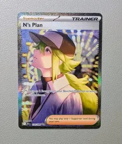 N's Plan 170/086 Pokemon TCG Black Bolt Special Illustration Rare SIR ENG NM - Image 1