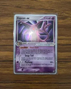 2005 Pokemon Ex Espeon Ex Holo Unseen Forces #102 NM-MT - Image 5